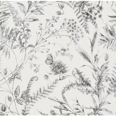 Ralph Lauren-Fern Toile-Etched Black Cutting image