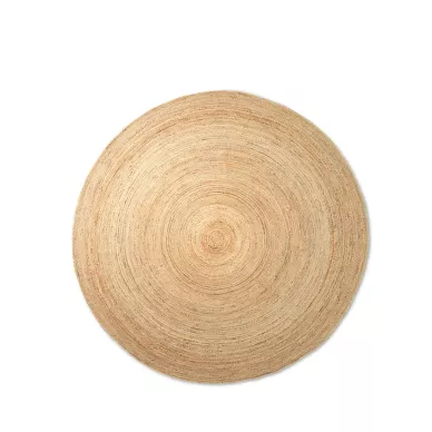 Ferm Living Eternal Round Jute Rug matta - 2 storlekar Natural image