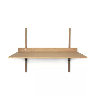 Ferm Living Sector Desk bord oak black brass image