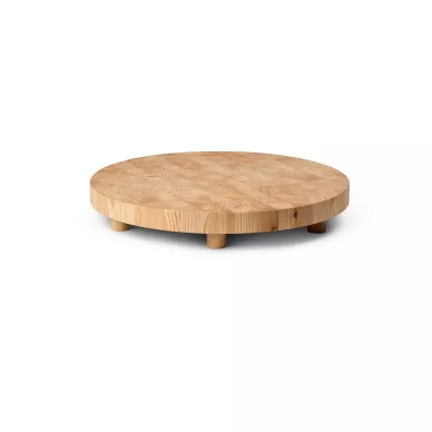 Ferm Living Chess Cutting Board Round skärbräde large image