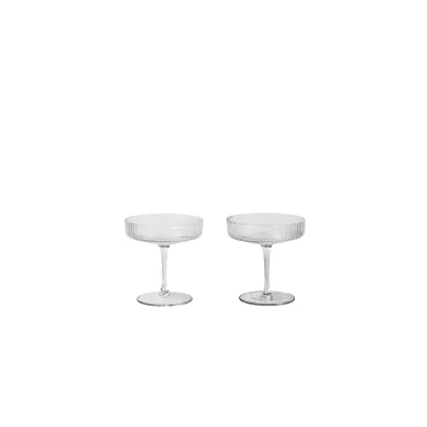 Ripple Champagne Saucer kouhuviinilasi Ferm Living image