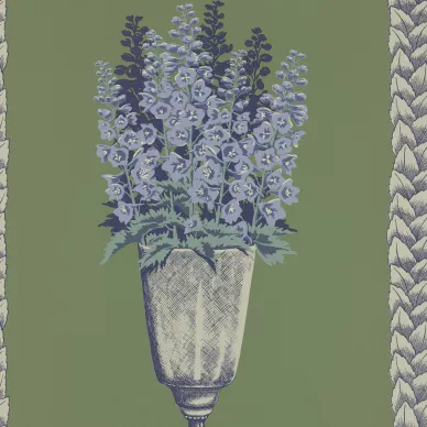 Delphinium vihrea kukkatapetti Langelid von Bromssenilta 27 65 image