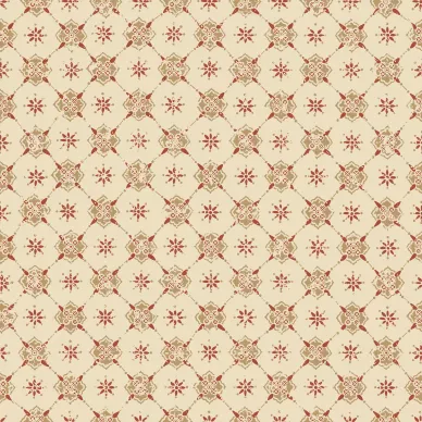 Karolina perinteinen beige punainen ruudullinen tapetti Durolta 043 01 image