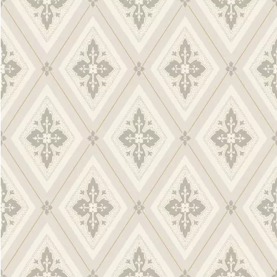 Astrid beige ruudullinen tapetti Durolta 692 01 image