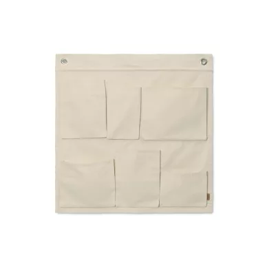 Canvas Wall Pockets seinasailytys Ferm Livingilta 1104266381 image