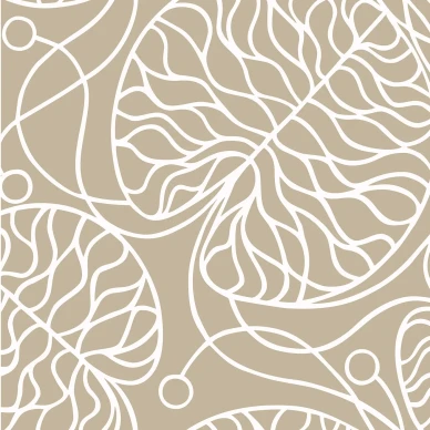 Marimekko Bottna 25920 Beige tapetti lehtitapetti image